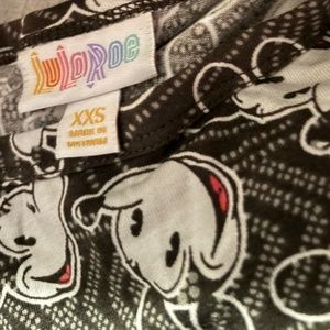Womens Lularoe xxs disney mickey dress